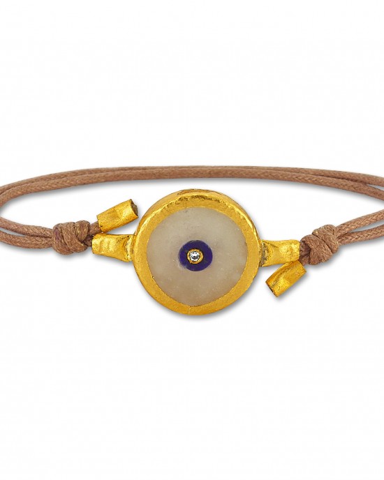 Evil Eye Bracelet with Diamond