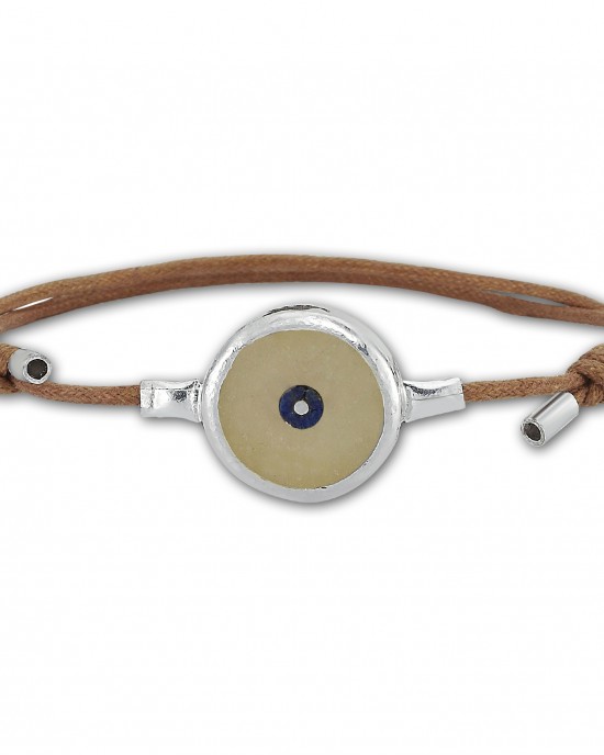 Silver Evil Eye Bracelet