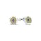 Silver Evil Eye Cufflinks