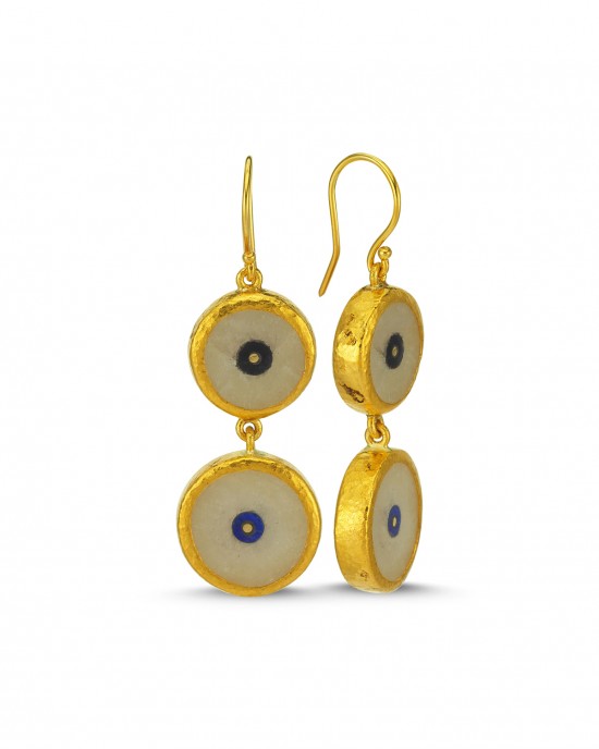 Evil Eye Double Earrings