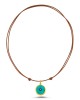 Small Evil Eye Necklace With Turquoise