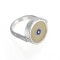 Silver Evil Eye Ring